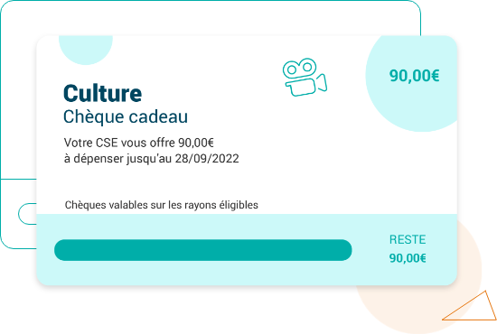 Chèques cadeaux culture HelloCSE